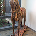 Horse Sculpture in the Healing Garden of Yale University Hospital in New Haven, August 2010