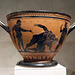 Terracotta Skyphos Attributed to the Theseus Painter in the Metropolitan Museum of Art, February 2008