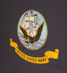 USS Hornet - Blanket on Admiral's bed (2796)