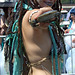 A Mermaid with a Sword at the Coney Island Mermaid Parade, June 2008
