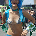 Blue-Haired Cowgirl at the Coney Island Mermaid Parade, June 2008
