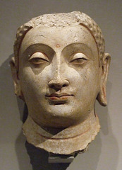 Head of the Buddha in the Metropolitan Museum of Art, September 2010
