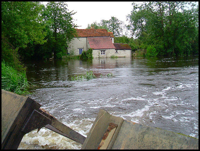 flooding at Weirs Mill