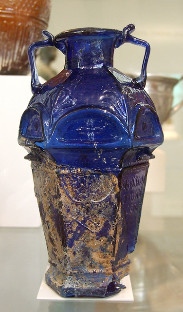 Glass Vessel Signed by Ennion in the Metropolitan Museum of Art, February 2010