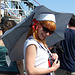 "Miss Fulton" at the Coney Island Mermaid Parade, June 2008