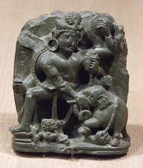 Vishnu Rescuing Gajendra, the Lord of Elephants in the Metropolitan Museum of Art, September 2010