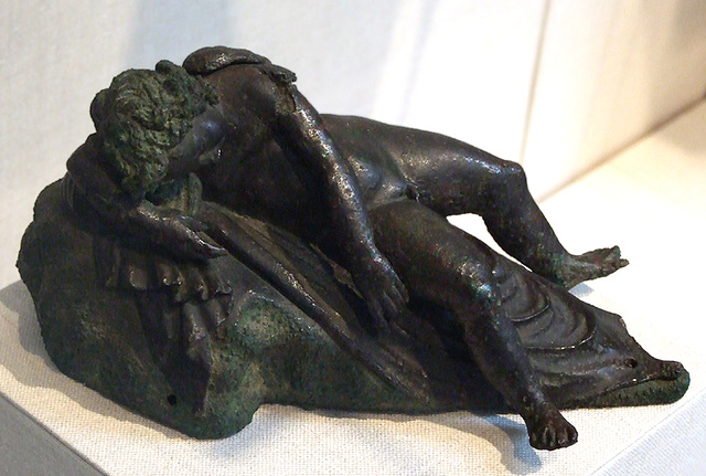 Bronze Statuette of Eros Sleeping in the Metropolitan Museum of Art, September 2009