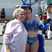 Mother and Daughter at the Coney Island Mermaid Parade, June 2008