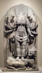 The Goddess Durga Victorious Over the Buffalo Demon Mahisha (Durga Mahishasuramardini) in the Metropolitan Museum of Art, March 2009
