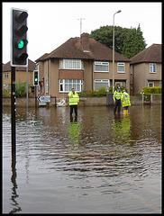 flooding in Abingdon Road