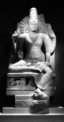 Seated Four-Armed Vishnu in the Metropolitan Museum of Art, August 2007