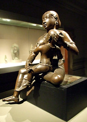 Yashoda and Krishna in the Metropolitan Museum of Art, August 2007