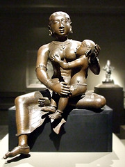 Yashoda and Krishna at the Metropolitan Museum of Art, August 2007