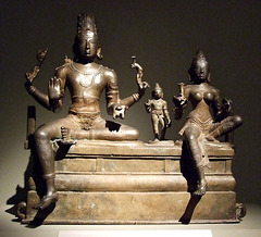 Shiva, Uma & Their Son Skanda in the Metropolitan Museum of Art, August 2007