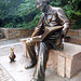 The Hans Christian Andersen Statue in Central Park, Oct. 2007