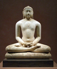 Seated Jain Tirthankara in the Metropolitan Museum of Art, August 2007