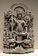 Stela of a Four-Armed Vishnu in the Metropolitan Museum of Art, August 2007