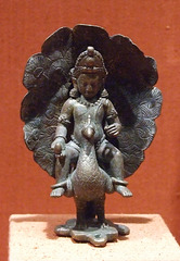 Kumara Seated on a Peacock in the Metropolitan Museum of Art, September 2010