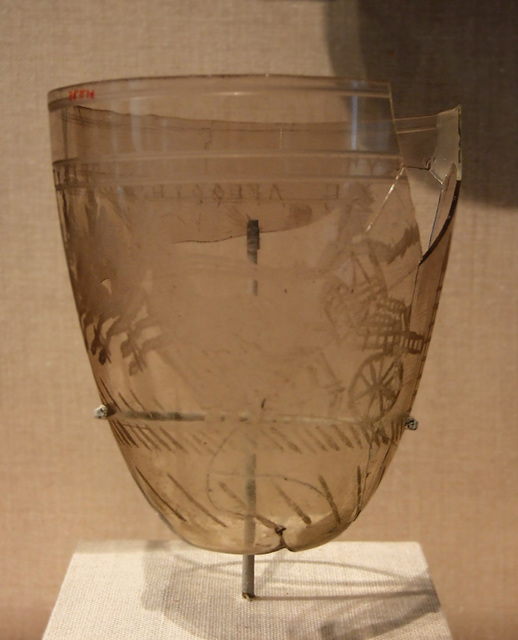 Glass Beaker in the Metropolitan Museum of Art, June 2010