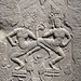 Detail of the Pillar Fragment with Dancing Apsaras in the Metropolitan Museum of Art, November 2010