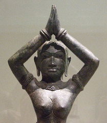Detail of Kneeling Female in the Metropolitan Museum of Art, November 2010