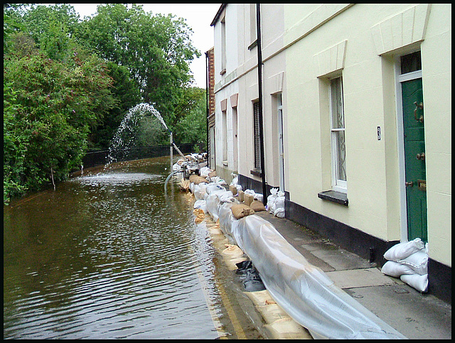 flooding on Osney Island