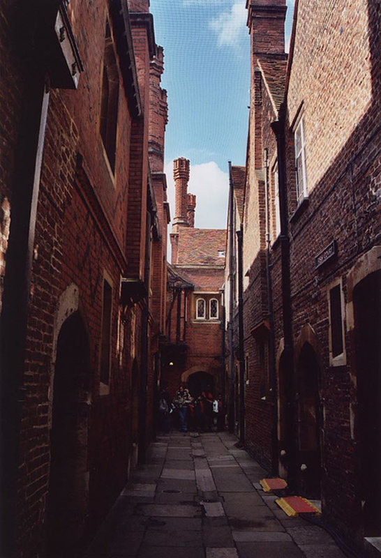 Street Through the Tudor Kitchens of Hampton Court Palace, March 2004