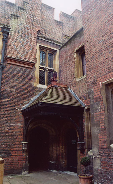 A Corner in Hampton Court Palace, March 2004
