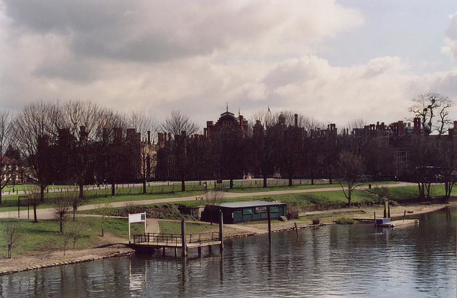View From the Bridge of Hampton Court Palace, 2004