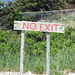 "No Exit" Sign on Fire Island, June 2007