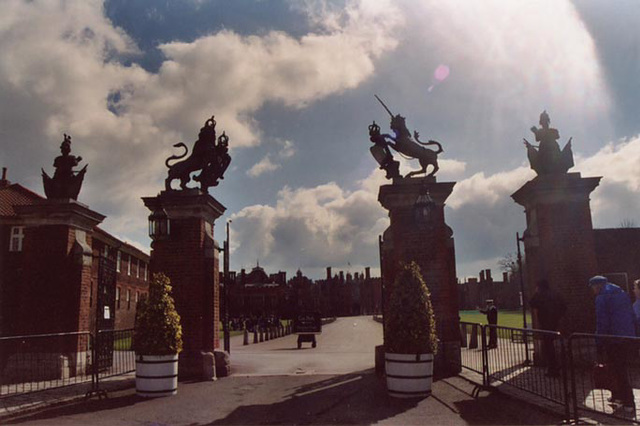 Front Gate of Hampton Court Palace, 2004