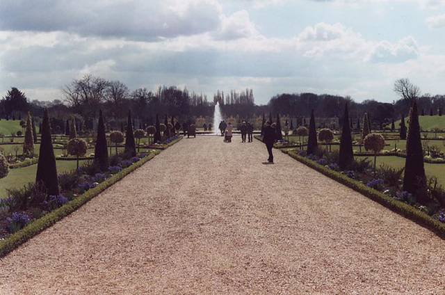 The Privy Garden at Hampton Court Palace, 2004