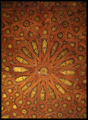 Alhambra Ceiling Detail, Granada
