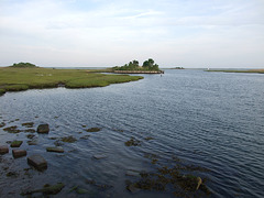 View of the Marshlands from the Fishing Pier in Seamans Neck Park, May 2010