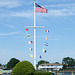 The Flagpole at the Marina in Copiague Harbor, June 2011
