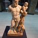 Belgrade, musée national : statue d'Hercule et Télèphe.