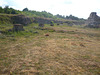 Romulianum : Place à portique courant jusqu'au grand temple.