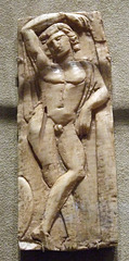 Plaque with Dionysos in the Metropolitan Museum of Art, January 2011