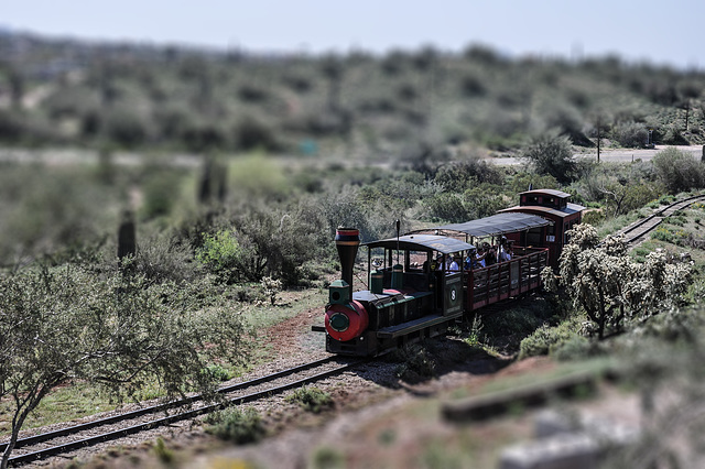 Goldfield Schmalspur Eisenbahn