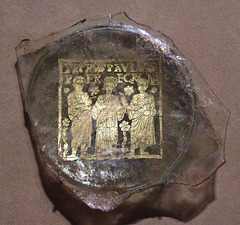 Plate Base with Peregrina, St. Peter and St. Paul in the Metropolitan Museum of Art, March 2010
