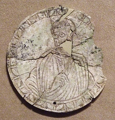 Bone Medallion with an Apostle in the Metropolitan Museum of Art, March 2010