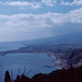 View Of Giardini-Naxos From the Theatre in Taormina, March 2005