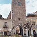 Clocktower in Taormina, 2005