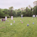 Archery Targets at Ian and Katherine's Last Championships, May 2006