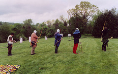 Archery at Ian and Katherine's Last Championships, May 2006