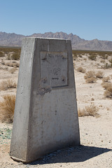 CA-62 Iron Mountain memorial desecration  (0647)