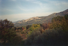 View of Tivoli from Hadrian's Villa, 2003