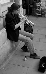 Bath Street Musician X-E1 1