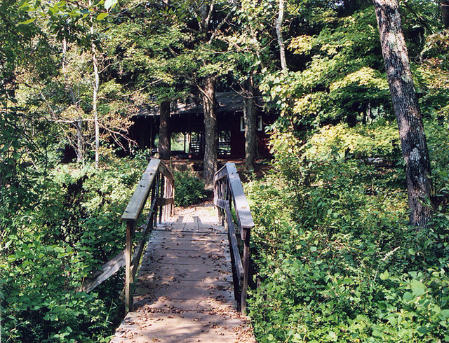 Bridge at Camp Coombe, Sept. 2006