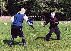 Fencers at Barleycorn, Sept. 2006
